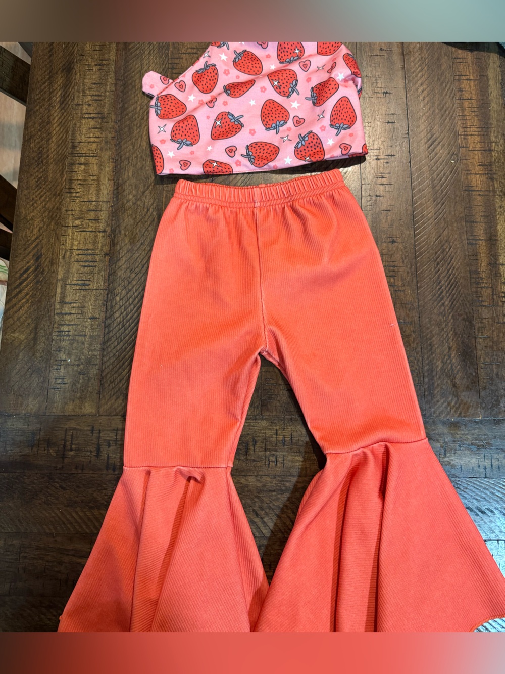 Girls Strawberry Outfit